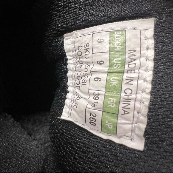 Bloch Boost DRT Dance Sneaker Adult lace up black stretchy dancing shoes - Picture 5 of 9